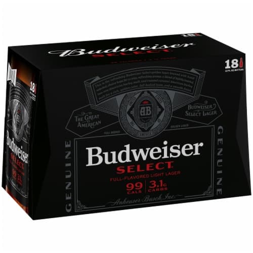 Budweiser Select Light Beer, Oz. Bottles, 4.3% Abv