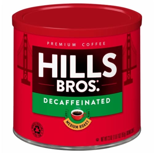 Hills Brothers Decaffeinated Medium Roast Ground Coffee