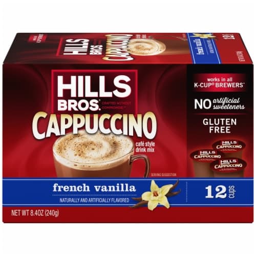 Hills Bros. French Vanilla Cappuccino Single Serve