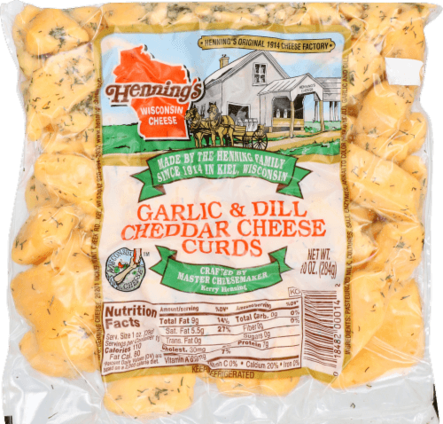 Henning'S Garlic & Dill Cheddar Cheese Curds