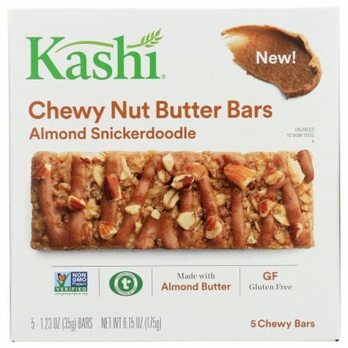 Kashi Chewy Almond Snickerdoodle Nut Butter Bars