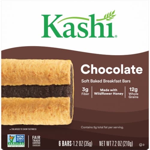 Kashi Fiber Chocolate Soft Baked Breakfast Bars
