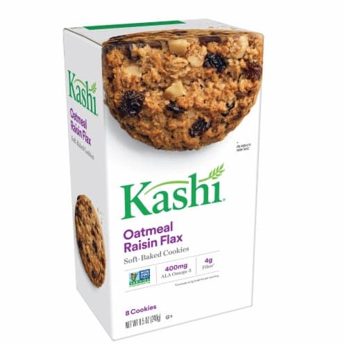 Kashi Oatmeal Raisin Flax Soft-Baked Cookies