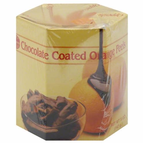 Oppenheimer Orange Peels, Chocolate Coated