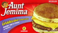 Aunt Jemima Sandwiches, Griddlecake