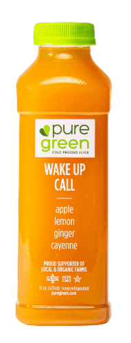 Pure Green Juice Wake Up Call Cold Pressed Juice Blend