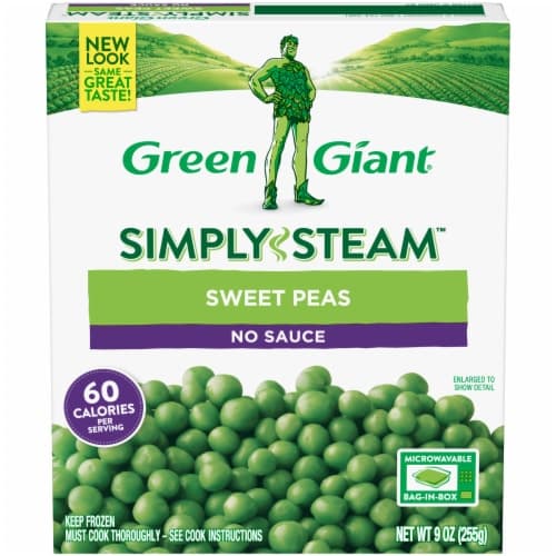 Green Giant Simply Steam No Sauce Sweet Peas