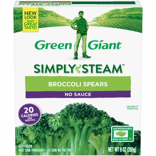 Green Giant Steamers Broccoli Spears, Plain