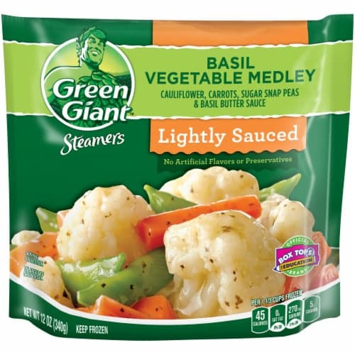 Green Giant Steamers Vegetable Medley, Basil