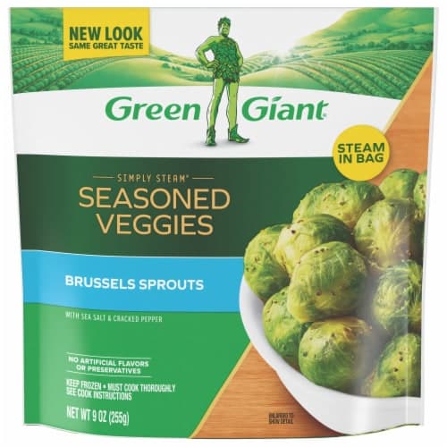 Green Giant Steamers Brussels Sprouts With Sea Salt And Cracked Pepper