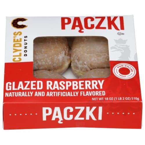 Glazed Raspberry Paczkis