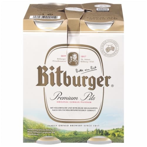 Bitburger Premium Beer In Cans
