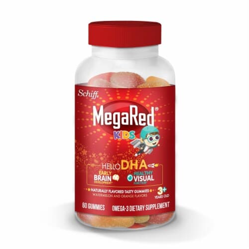 Schiff Megared Kids Hello Dha Omega-3 Gummies