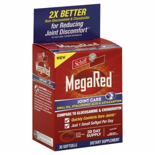 Schiff Megared Joint Care Krill Oil Softgels