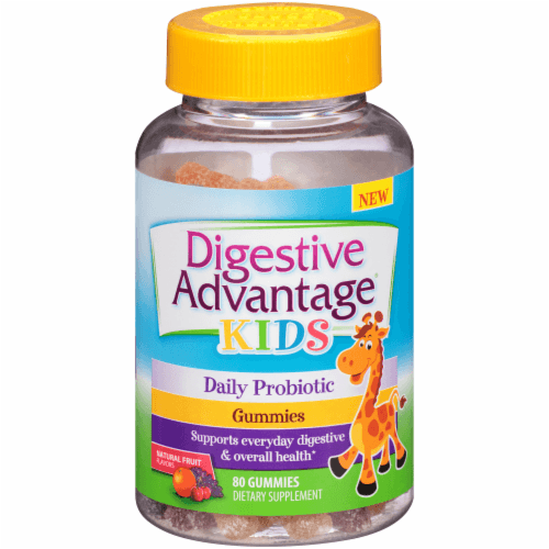 Schiff Digestive Advantage Kids Daily Probiotic Fruit Flavored Gummies