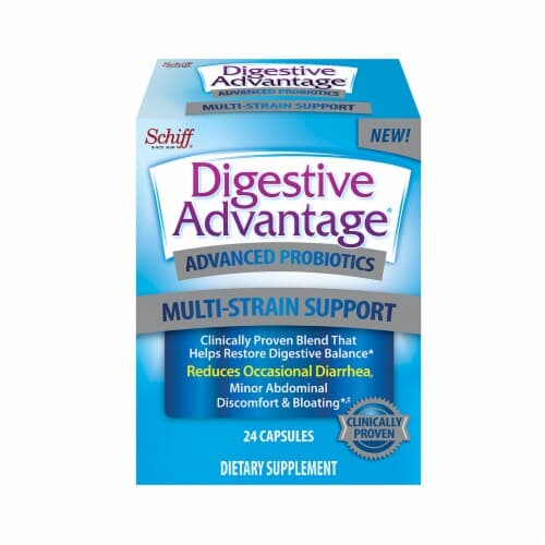Digestive Advantage Advanced Multi-Strain Support Probiotic Capsules