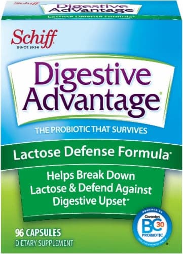 Digestive Advantage Lactose Defense Formula Probiotic Capsules