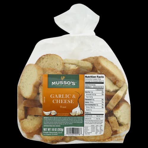 Musso'S Oven Baked Garlic & Cheese Toast