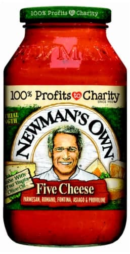 Newmans Own Pasta Sauce, Five Cheese
