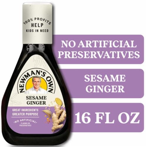 Newmans Own Dressing Low Fat Sesame Ginger
