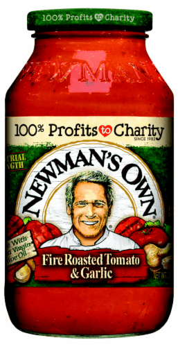 Newmans Own Pasta Sauce, Fire Roasted Tomato & Garlic