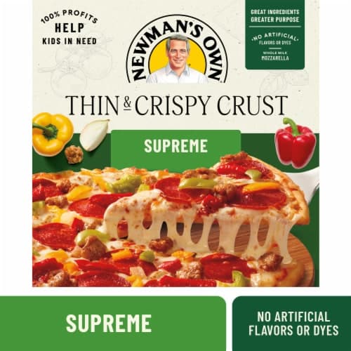 Newmans Own Pizza Thin & Crispy Supreme