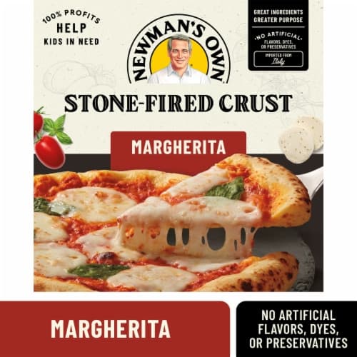 Newman'S Own Stone-Fired Crust Margherita Pizza