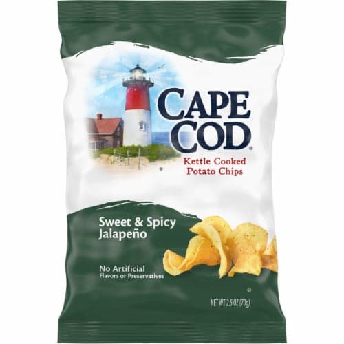 Cape Cod Sweet & Spicy Jalapeno Kettle Cooked Potato Chips