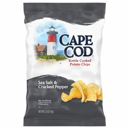 Cape Cod Sea Salt & Cracked Pepper Kettle Cooked Potato Chips