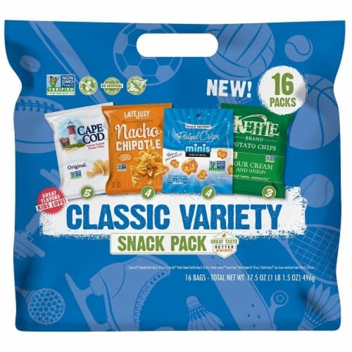 Cape Cod Snack Pack, Classic Variety