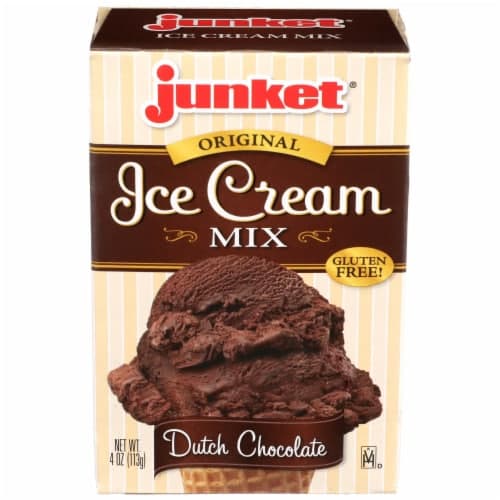 Junket Ice Cream Mix, Dutch Chocolate