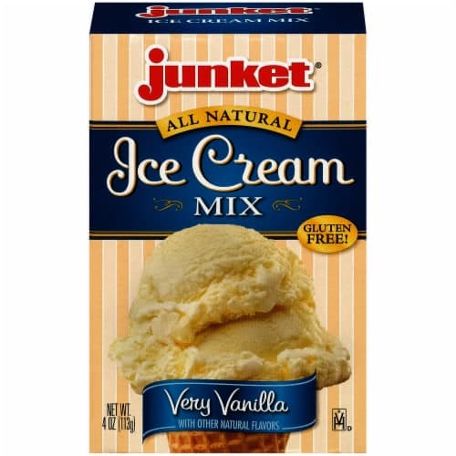 Junket Ice Cream Mix, Very Vanilla