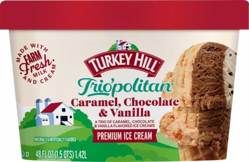 Turkey Hill - Caramel Chocolate Vanilla Ice Cream