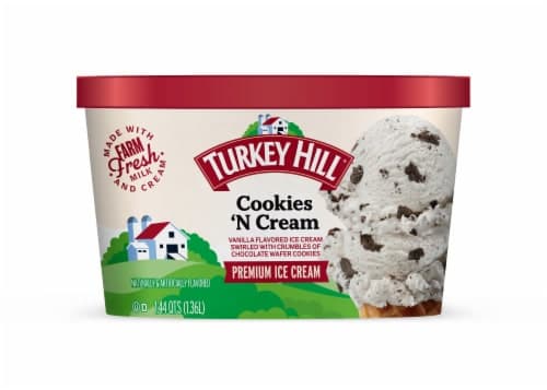 Turkey Hill Premium Cookies N Cream Ice Cream