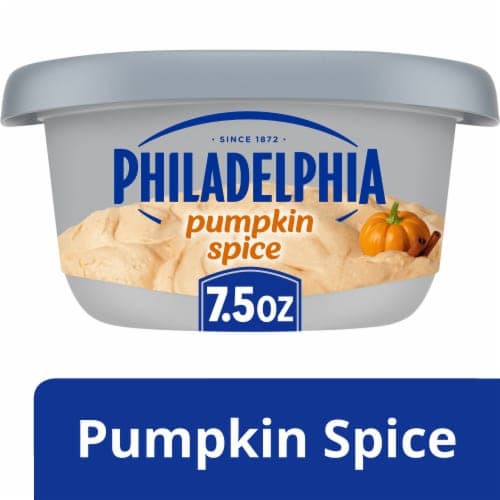 Philadelphia Pumpkin Spice Cream Cheese Spread Tub