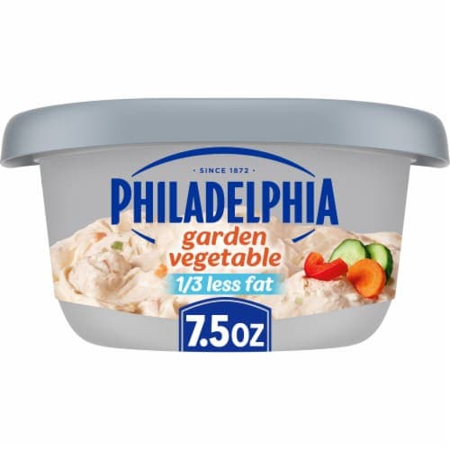 Philadelphia Reduced Fat Garden Vegetable Cream Cheese Spread