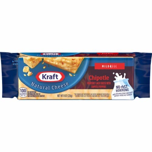Kraft Cheese, Monterey Jack, Chipotle, Mild