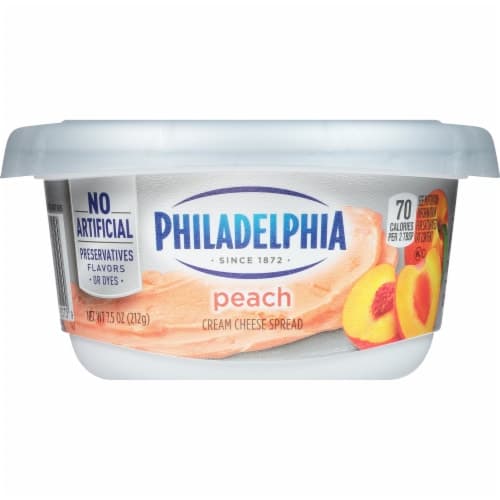 Philadelphia Cream Cheese Spread Peach