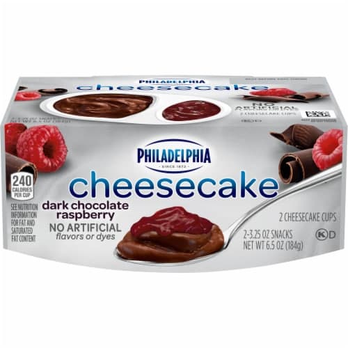 Philadelphia Chocolate Raspberry Cheesecake  Snacks