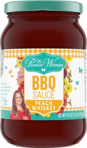 Pioneer Woman Sweet Peach Whiskey Bbq Sauce, Jar