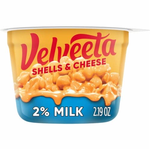 Velveeta Shells & Cheese Microwaveable Shell Pasta & Cheese Sauce With 2% Milk Cheese