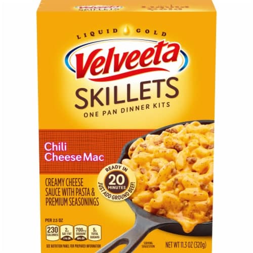 Velveeta Dinner Kit Cheesy Chili/Carton