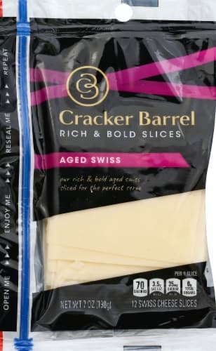 Cracker Barrel Aged Swiss Cheese