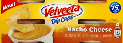 Velveeta Dip Cups Nacho Cheese