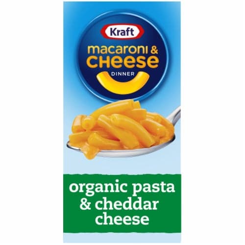 Kraft Organic Cheddar Macaroni And Cheese Dinner