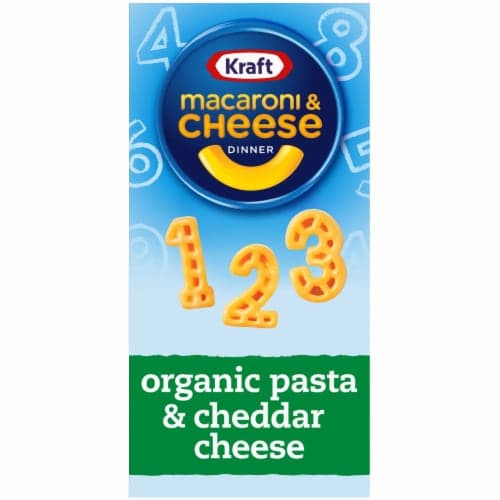 Kraft Macaroni & Cheese Number Shapes