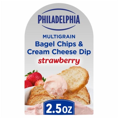 Philadelphia Bagel Chips W/Strawberry Cream Cheese