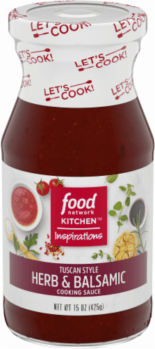 Food Network Kitchen Inspirations Cooking Sauce, Herb & Balsamic, Tuscan Style