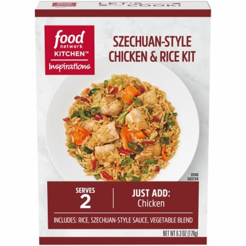Food Network Kitchen Inspirations Spicy Szechuan-Style Chicken & Rice Meal Kit