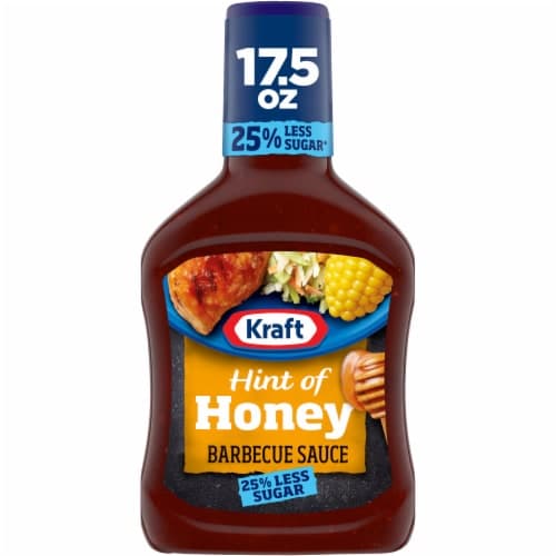 Kraft Hint Of Honey Barbecue Sauce With 25% Less Sugar